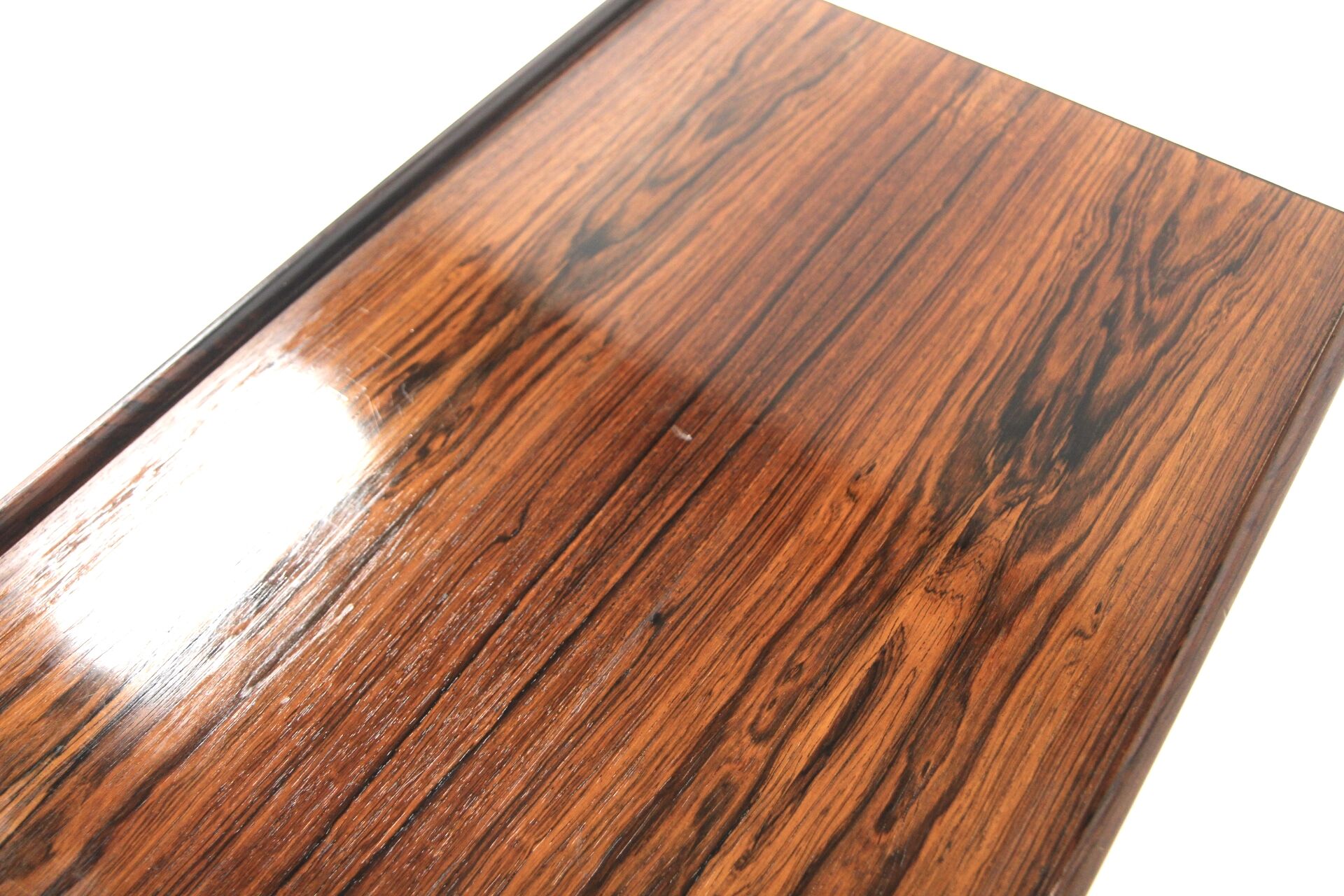 Scandinavian bench "Krobo" in rosewood, Torbjørn Afdal for Bruksbo, Norway, 1960.