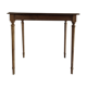 Table en bois massif d'internat ancien vintage brocanteespritdantan