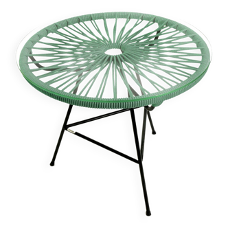 Table basse mini Zipolite vert sauge