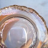 Serie 5 verres Daum cristal filigrané