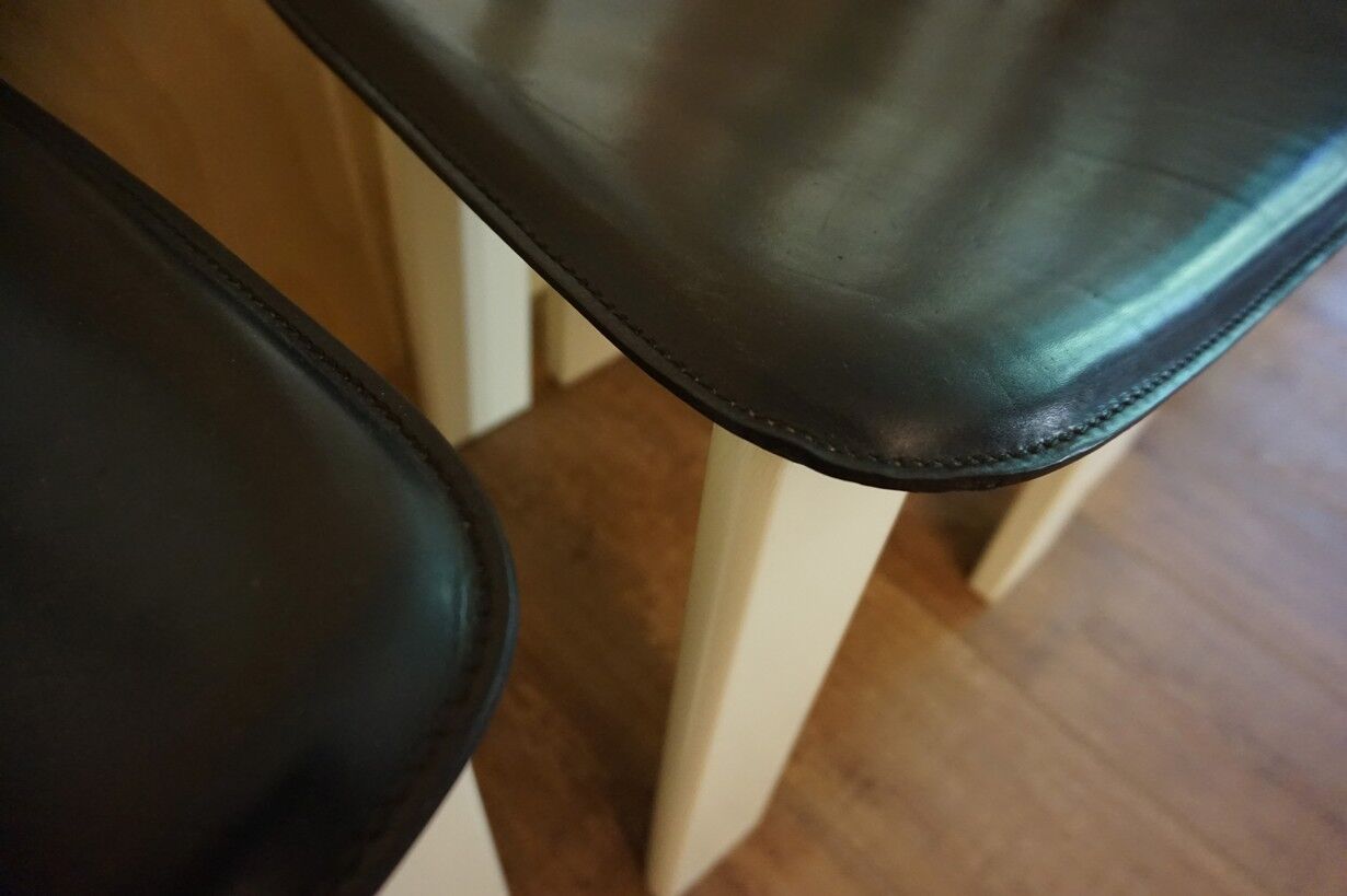 Set of 8 Italian Dining Chairs by Pietro Costantini for Ello, 1970s