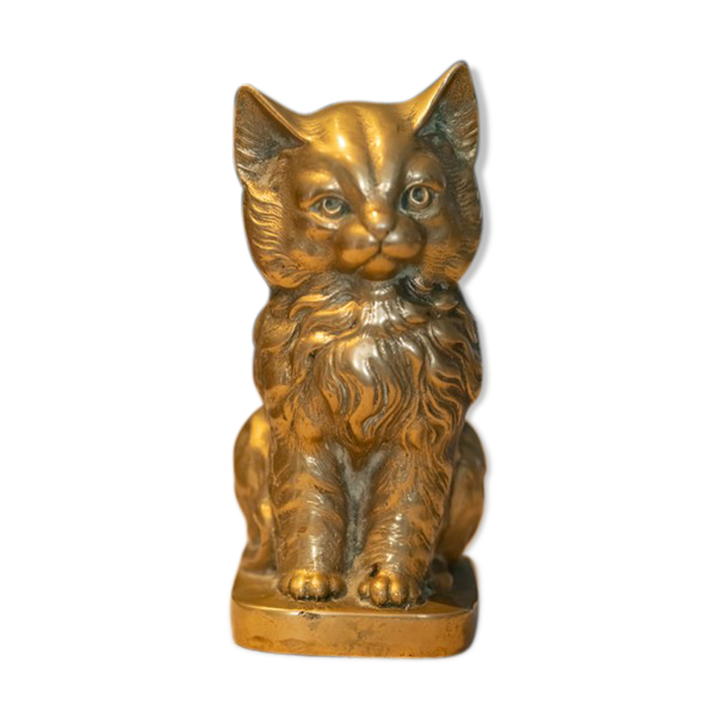 Brass cat