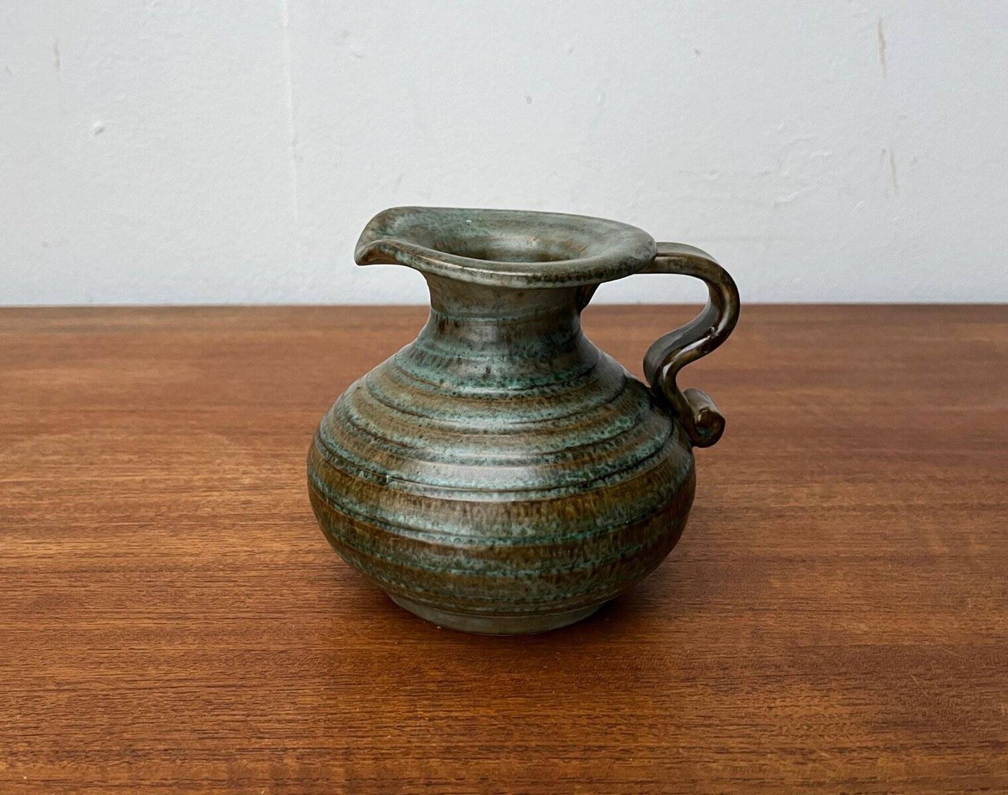 Mid-century pottery vase from the 1960s.