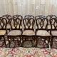 Set of 10 caned chairs from the Louis Philippe period.