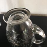Chiseled glass 1 pitcher l