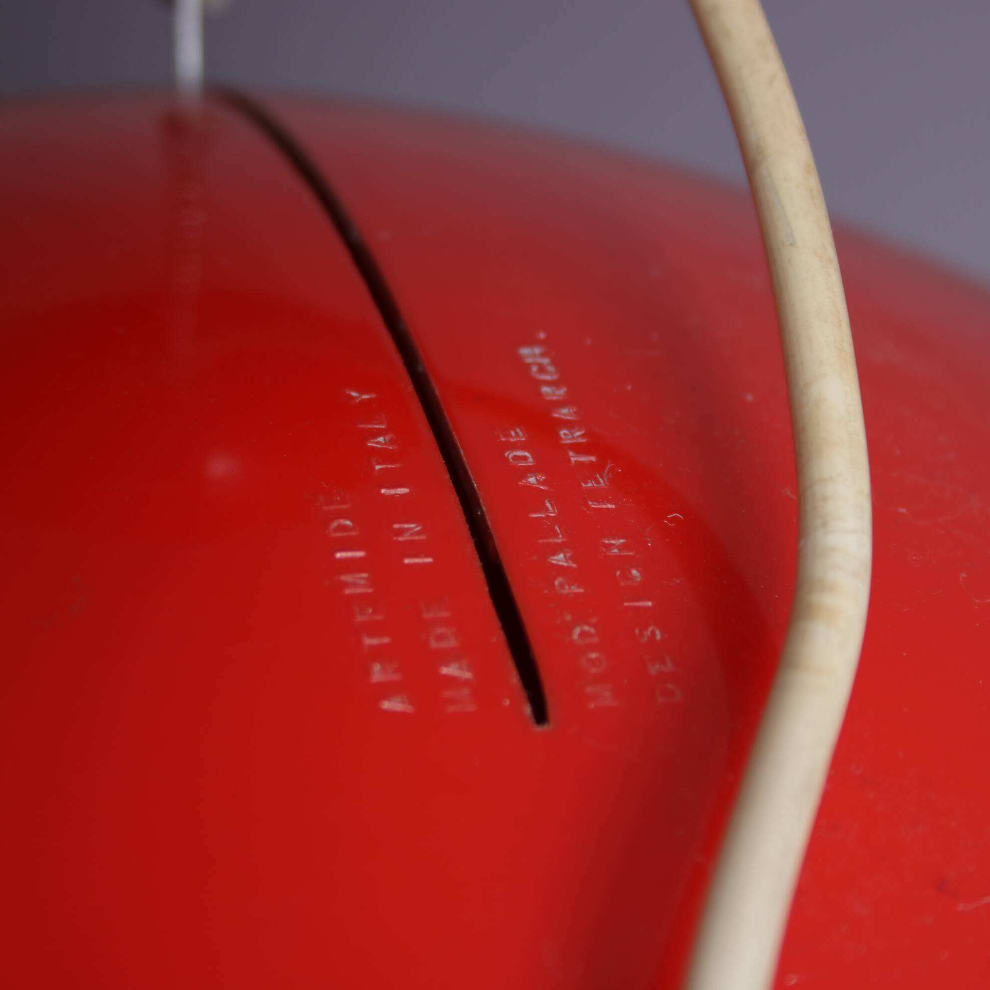 1960s “Pallade” hanging lamp by Studio Tetrarch for Artemide, Italy