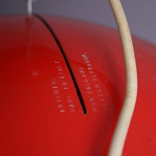 Lampe à suspension « Pallade » des années 1960 par Studio Tetrarch pour Artemide, Italie