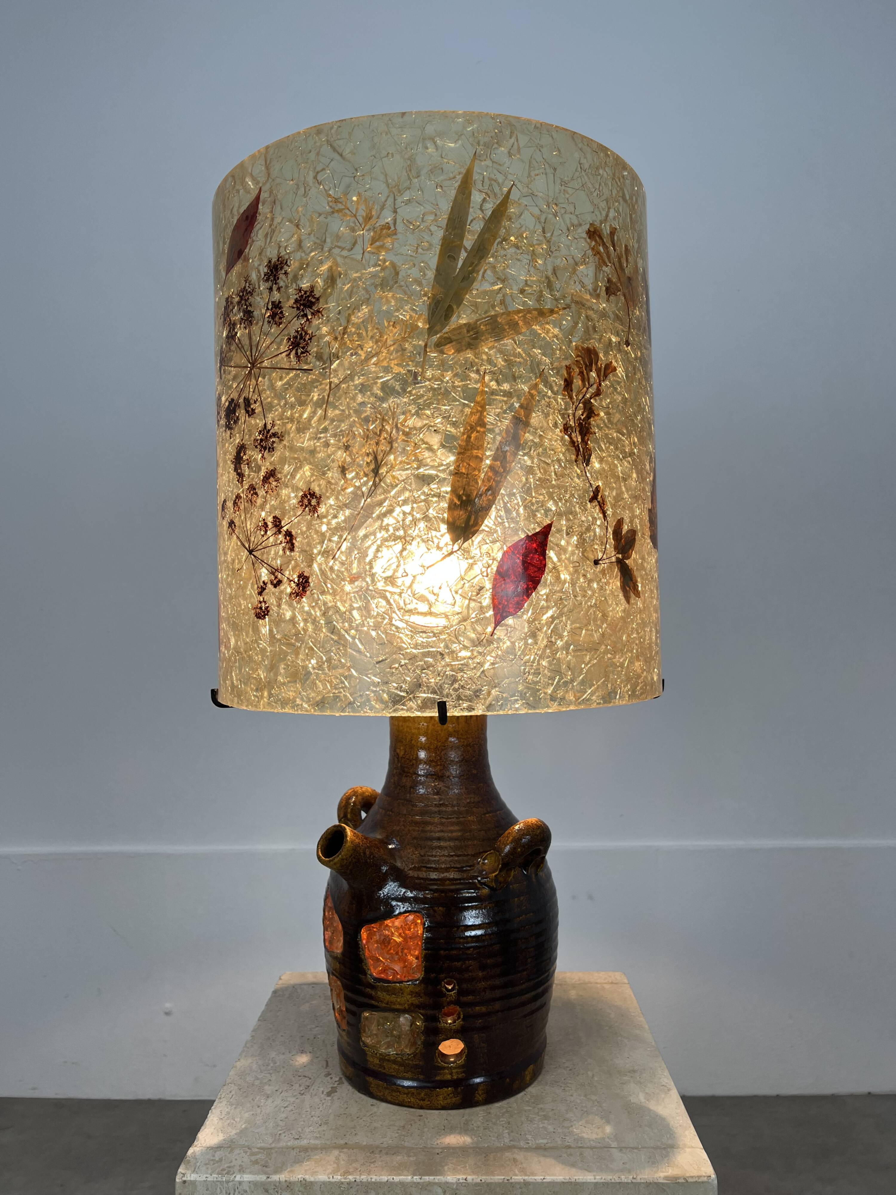 Accolay ceramic lamp 1960