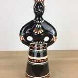 Vintage ceramic anthropomorphic candle holder