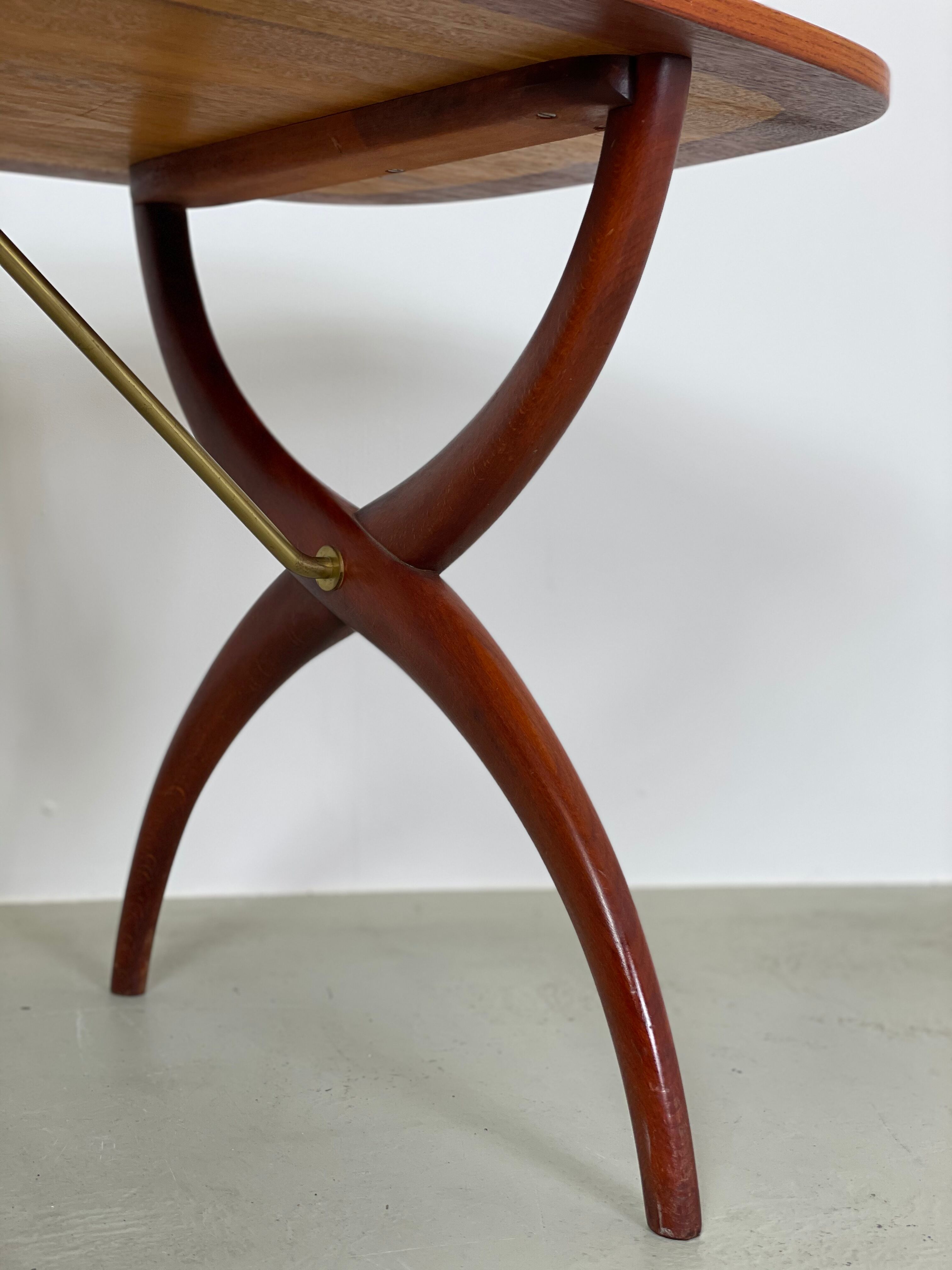 Table basse suédoise midcentury années 1960