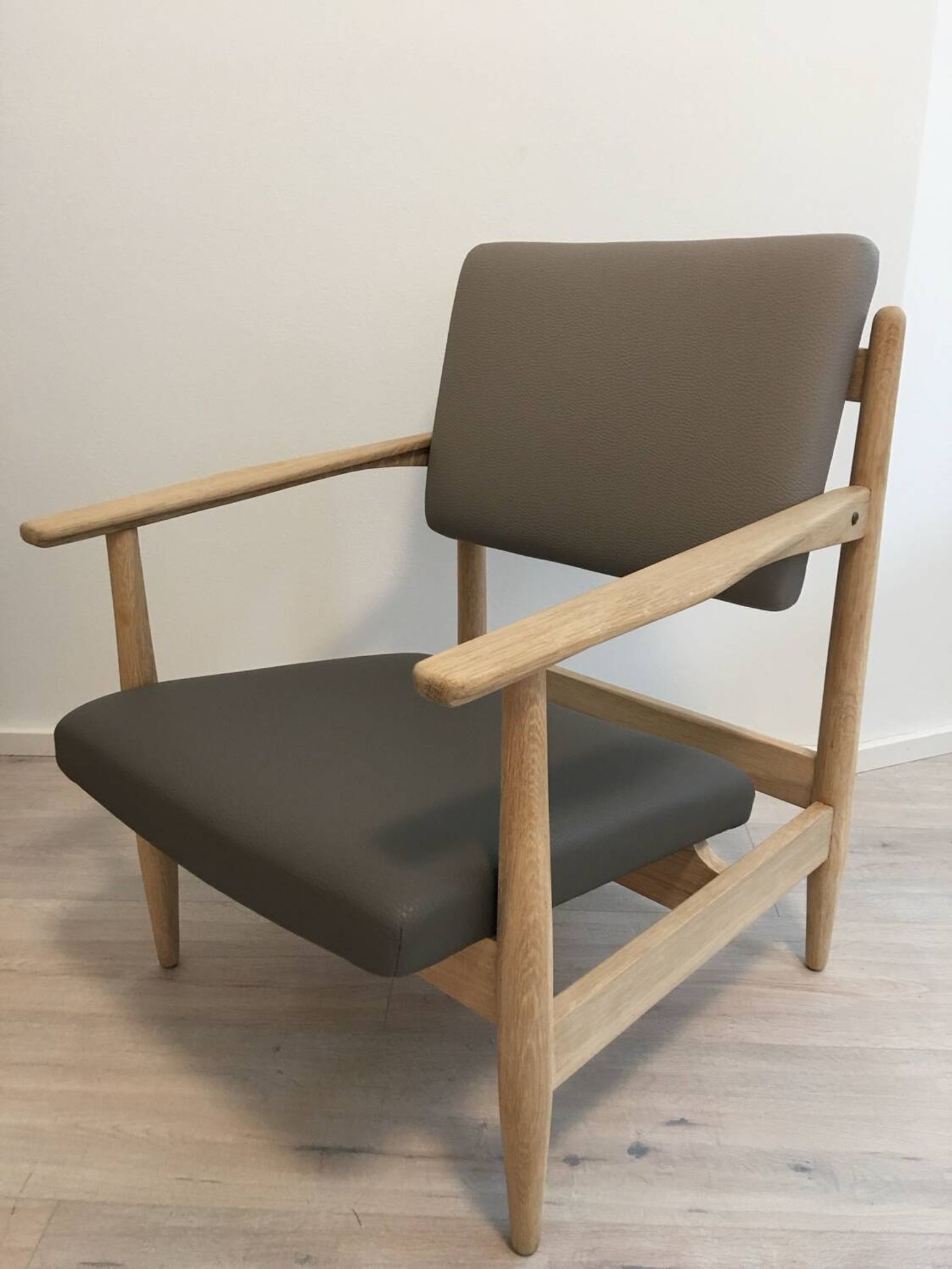 Vintage lounge chair from Czechoslovakia from the 1960s.