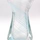 Vase Sculpture Murano Zanfirico Filigree Sommerso Blue Pink White