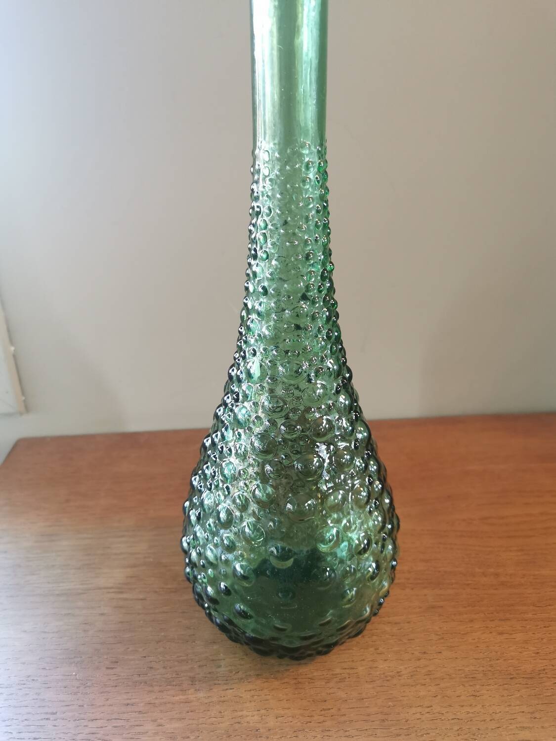 Small vintage bubble carafe