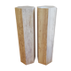 Pair of travertine columns with cut sides 1970