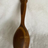 Decorative wooden vase.