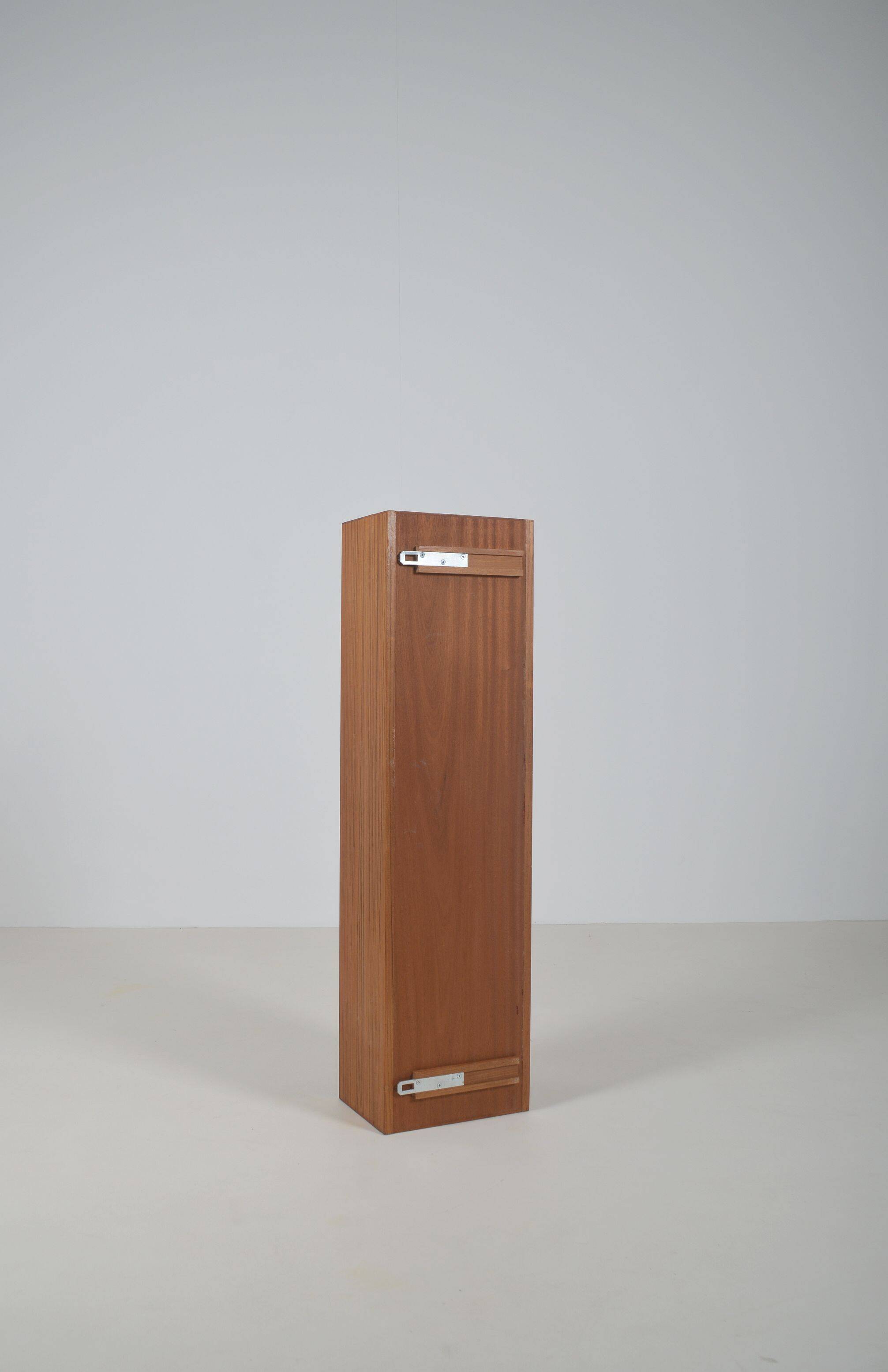 Danish wall shelf in solid teak, 1970s