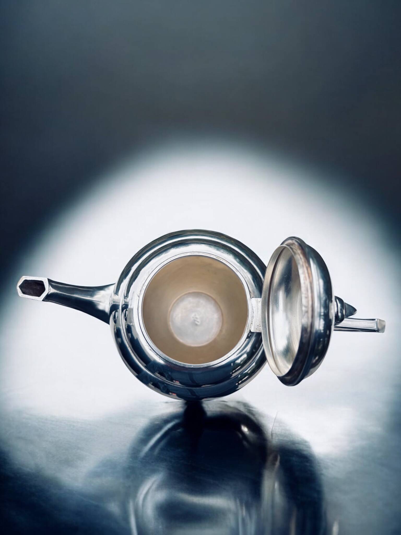 Art Deco Tea/Coffee Service Rodolphe Reysec (Silver Plated Metal)