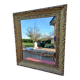 Mirror Wood and gilded Stuk