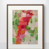 Peinture original Art paysage abstrait