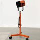 Vintage Swedish Space Age floor lamp by Alda.