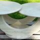 Italian travertine coffee table
