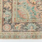 Vintage Salmon & Beige Classic Turkish Rug, 185x291Cm