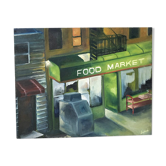 Peinture à l’huile Food Market