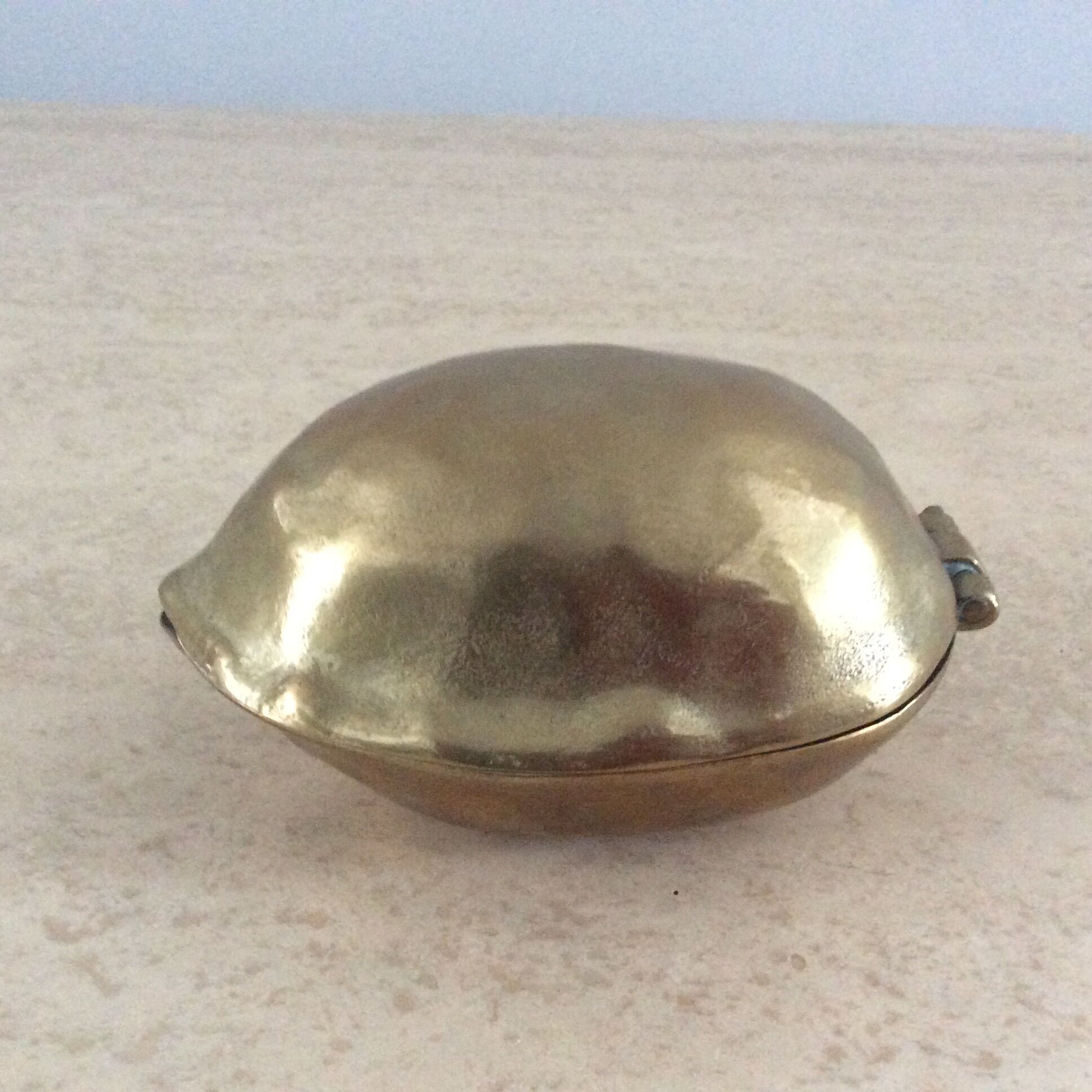 Vintage nut breaker of the 60s and 70s in bronze