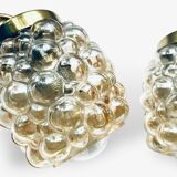 70s bubble glas lamp set