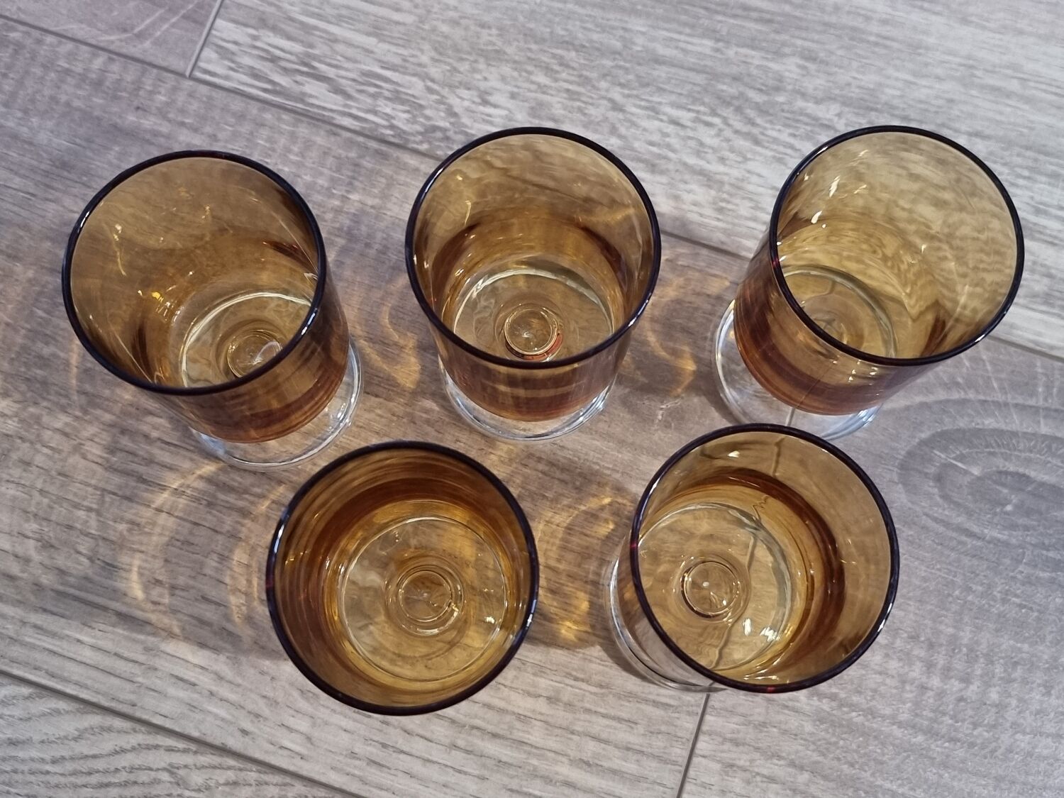 Luminarc red wine glasses