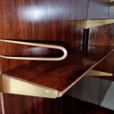 Wall unit by Finn Juhl for Bovirke, Denmark, 1960s.