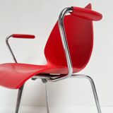 Set of 4 Maui Kartell chairs by Vico Magistretti, 1980s