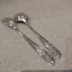 Silver-plated metal stew fork and spoon by Christofle Villeroy