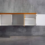 Wall mounted cabinet by Charlotte Perriand for Les Arcs, France, 1970s