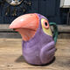 Pichet toucan en céramique vintage