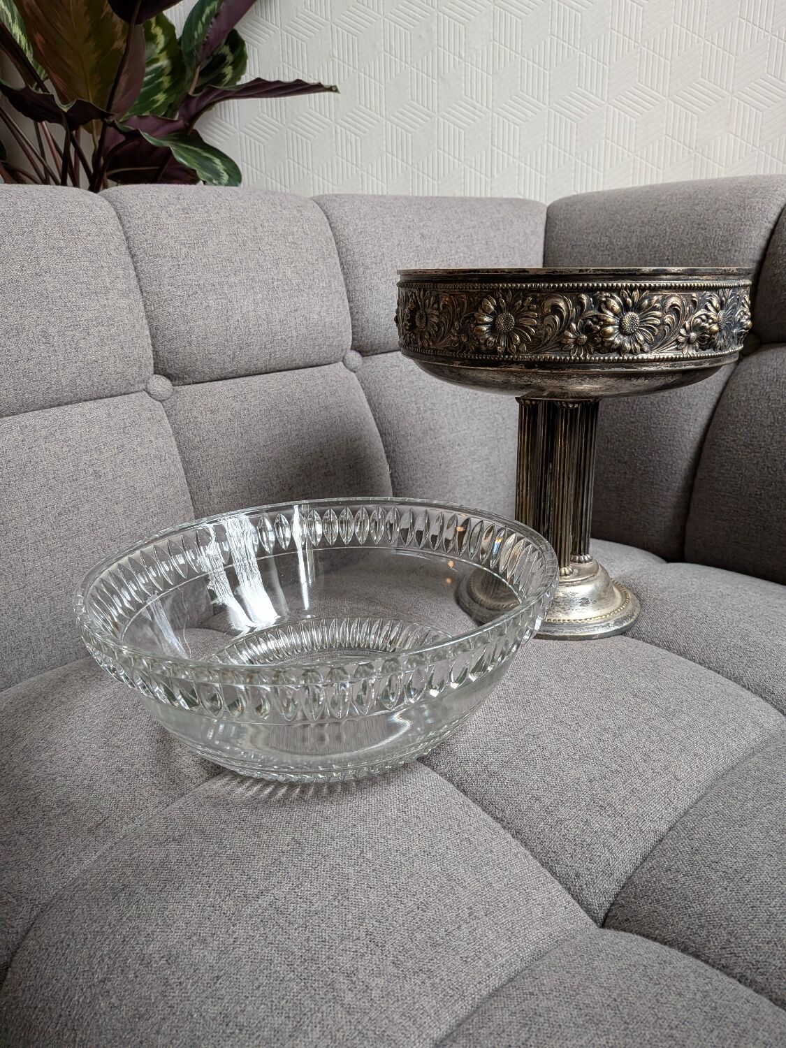 Centrepiece / Fruit bowl / Louis XVI caviar service