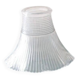 Vintage glass lampshade for lighting.