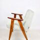 Fauteuil vintage Chierowski 366, années 1970, vert clair