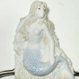 Juego de baño de porcelana. España, 1980s.