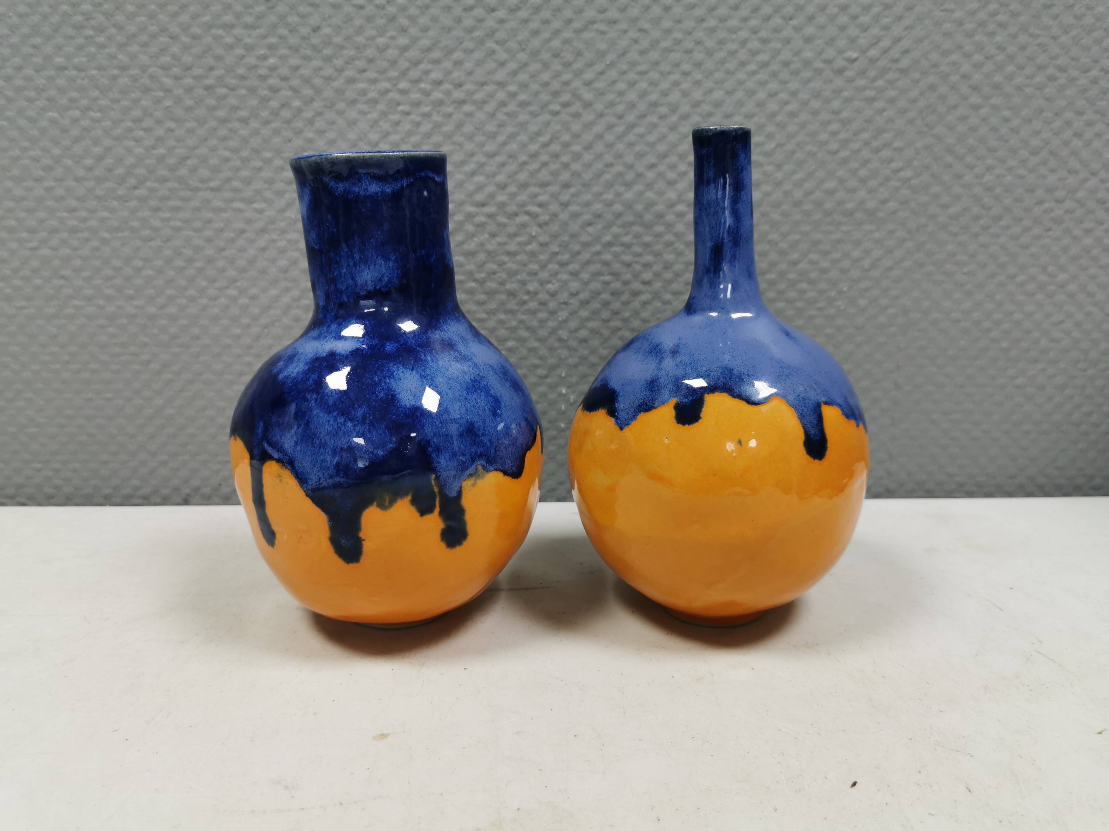 Deux vases « imparfaits » absolument parfaits.