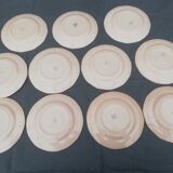 11 old flat plates