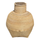 Basket jar in traditional Indonesian wickerwork H48 D40