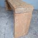 Solid wood bench patinated 120cm
