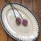 Oval serving dish Badonviller