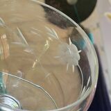 Vintage stemmed glasses