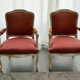 Fauteuils Louis XV