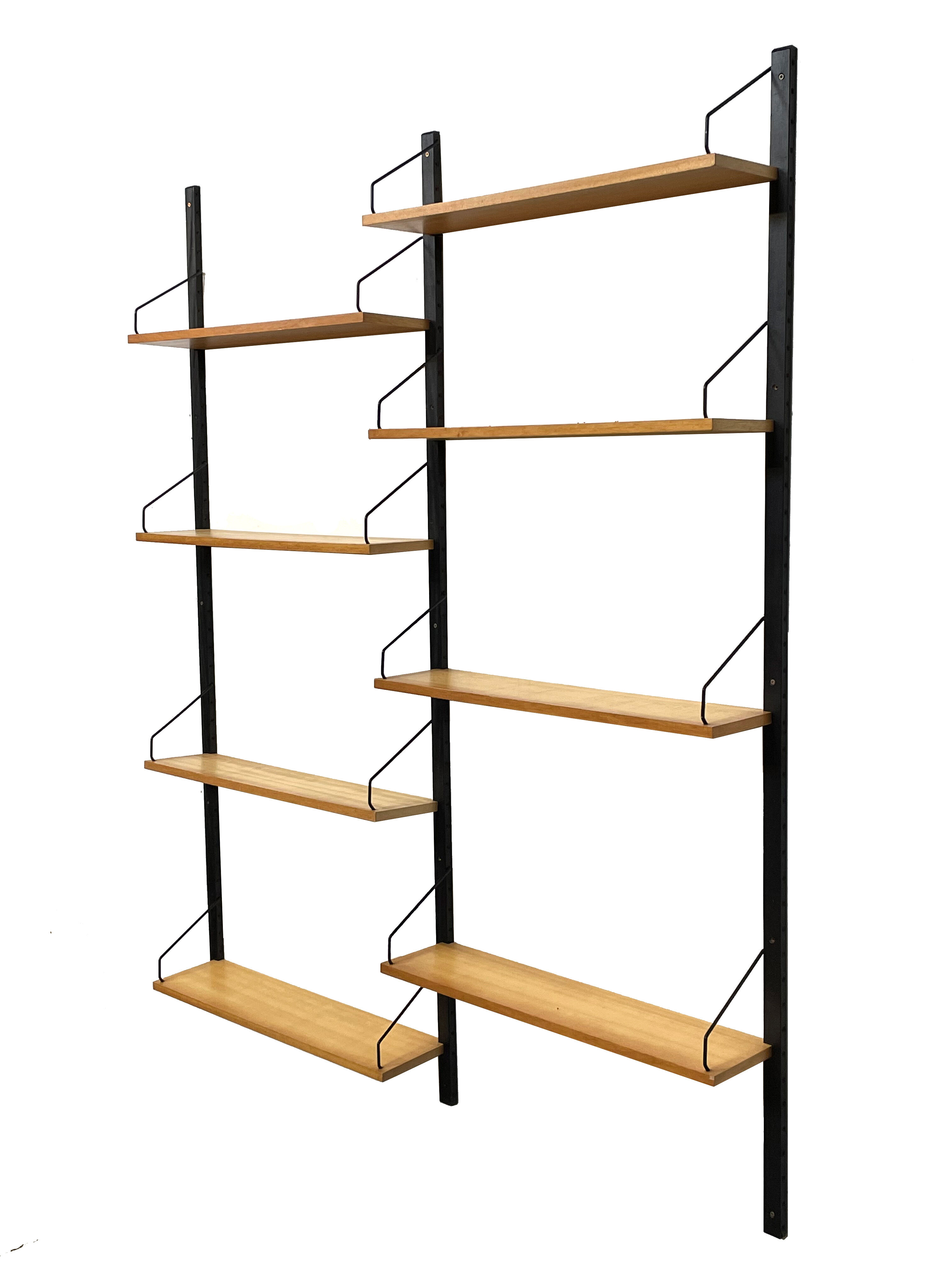 Vintage Poul Cadovius Royal System wall unit