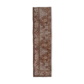 Turkish Oushak rug runner 62 x 238 cm