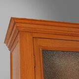 12-Door Monastery or Display Cabinet in Pine, Belgium ca. 1890