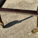 Table desserte à roulettes moderniste vintage 1960